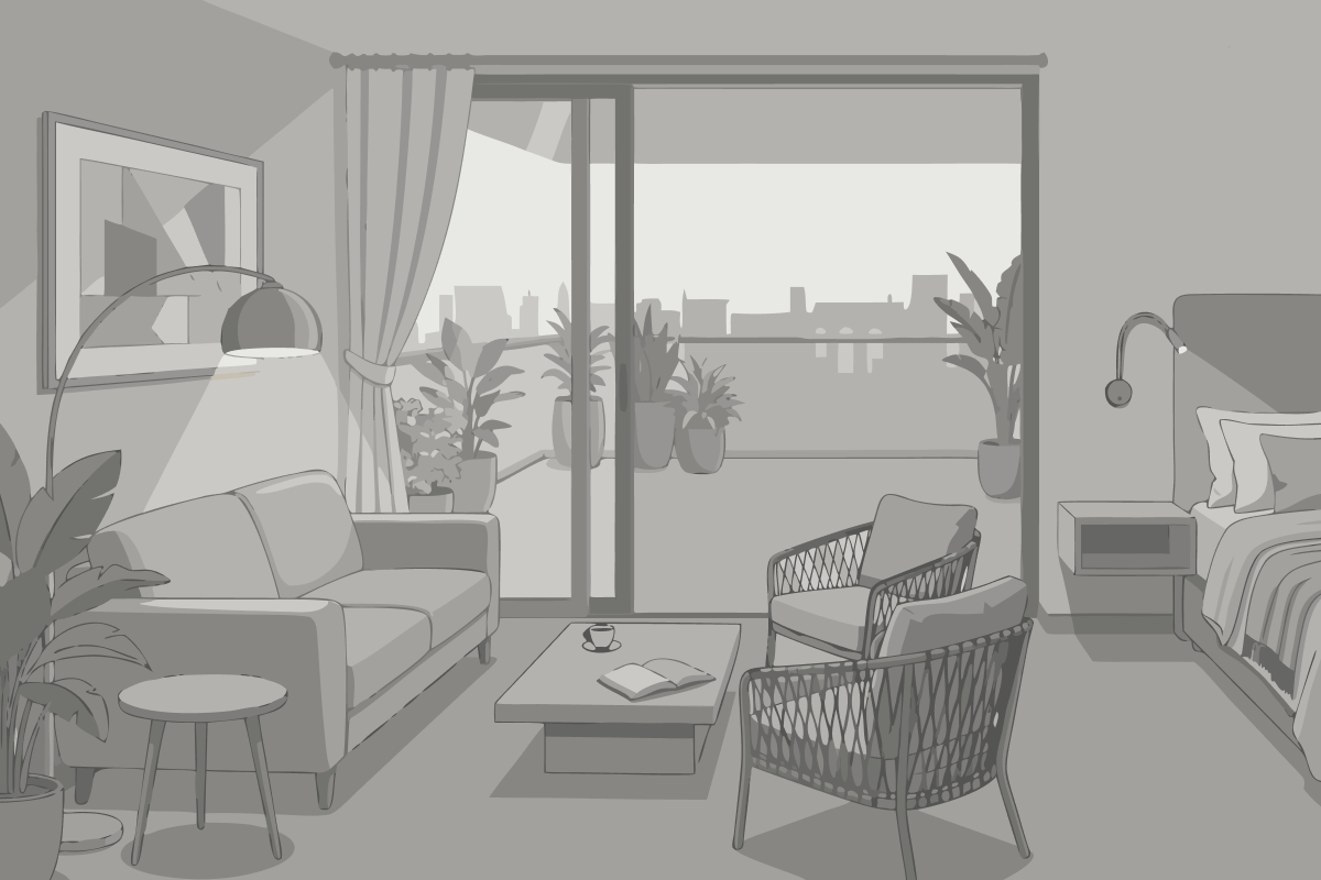 One-Bedroom Deluxe Apartment